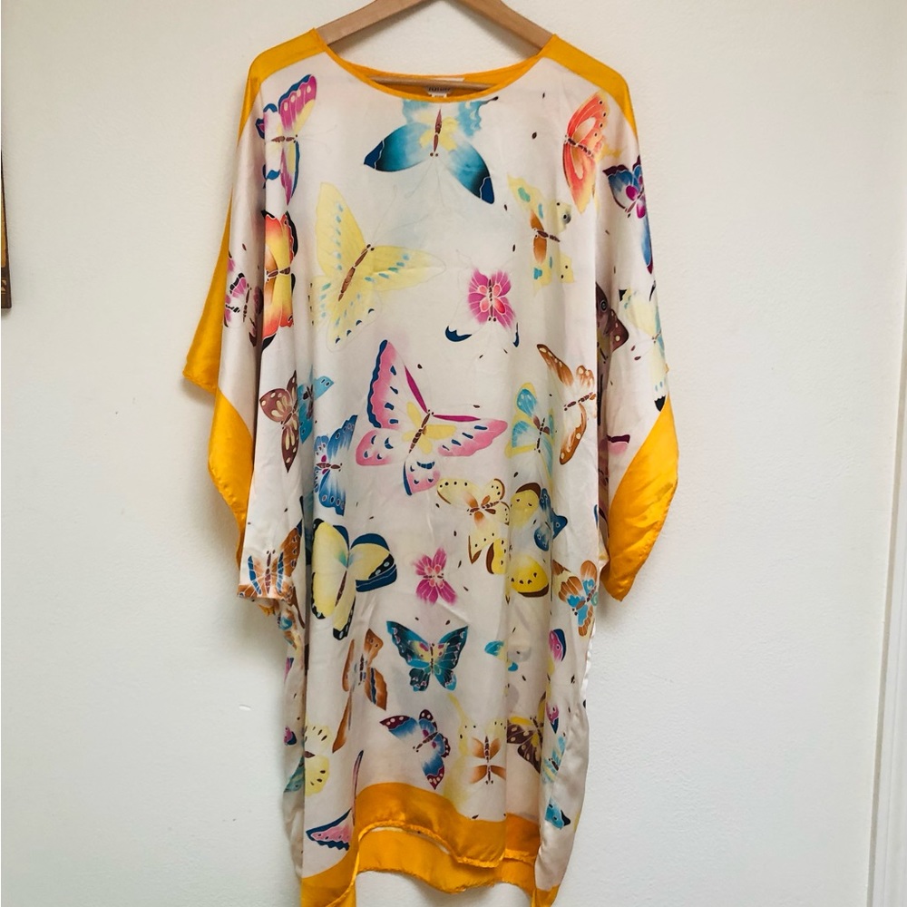 100% Silk Kaftan